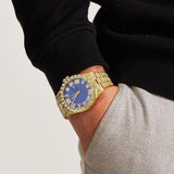 PRUSSIAN BLUE ROMAN NUMERALS