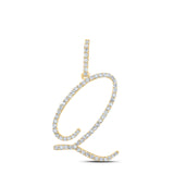 WOMEN'S A TO Z INITIAL LETTER PENDANT [18K GOLD]