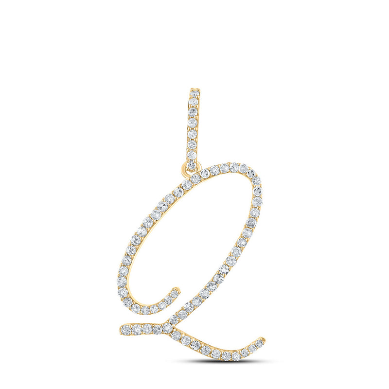 WOMEN'S A TO Z INITIAL LETTER PENDANT [18K GOLD]