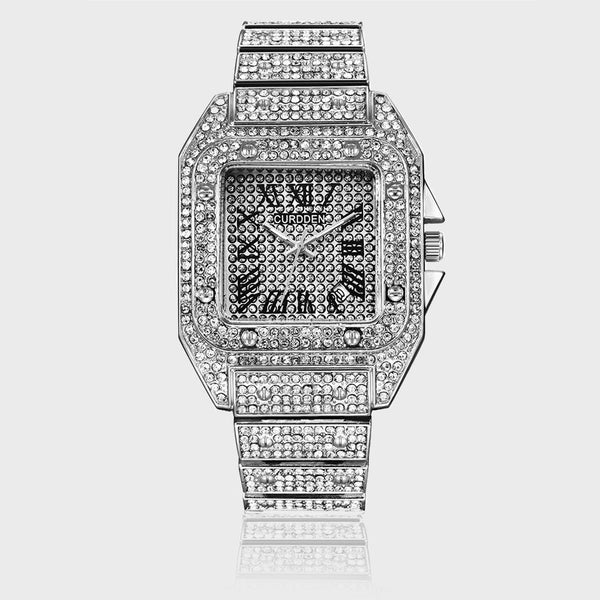 ICED MIRAGE ROMAN SQUARE DIAL