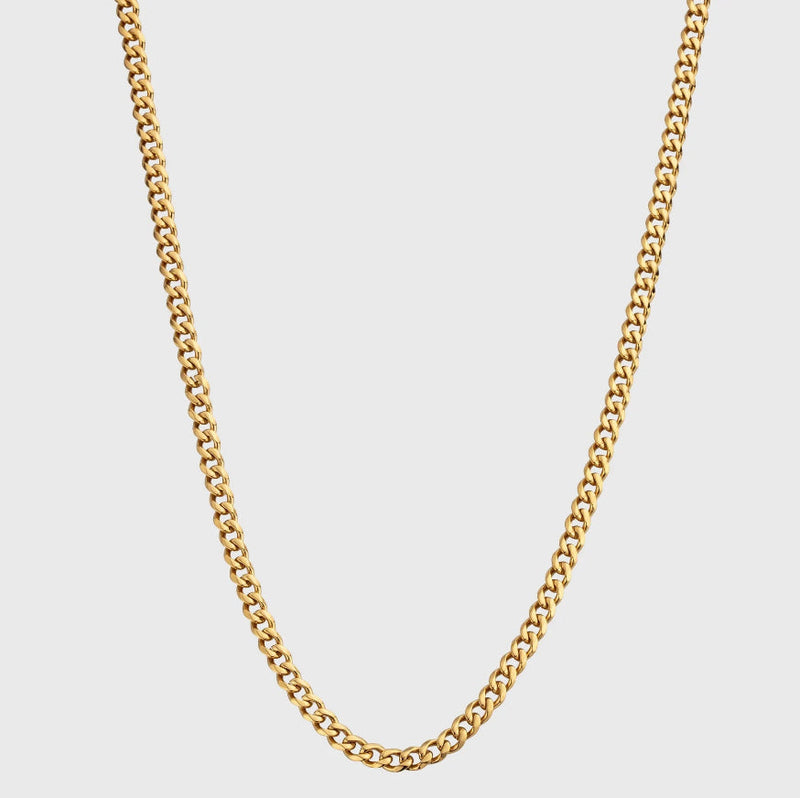 MIAMI CUBAN CHAIN [18K GOLD] 5MM