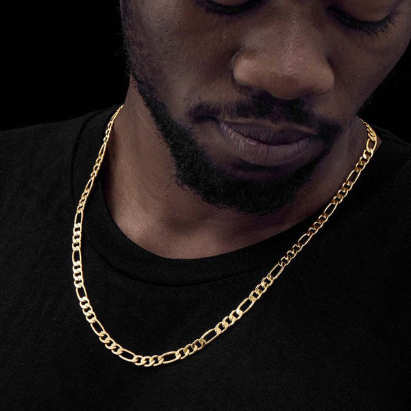 FIGARO CHAIN 5MM [18K GOLD]