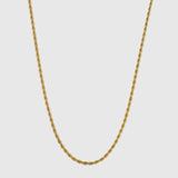 ROPE CHAIN [18K GOLD] 3MM