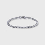 MICRO TENNIS BRACELET [18K WHITE GOLD] 3MM