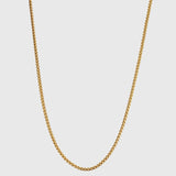 WHEAT CHAIN 3MM [18K GOLD]