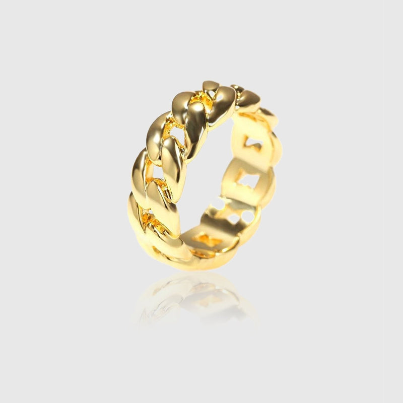 CUBAN RING [18K GOLD]