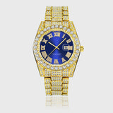 PRUSSIAN BLUE ROMAN NUMERALS