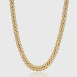 ICED CUBAN CHAIN [18K GOLD] 14MM