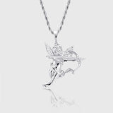 CUPID PENDANT [18K WHITE GOLD]