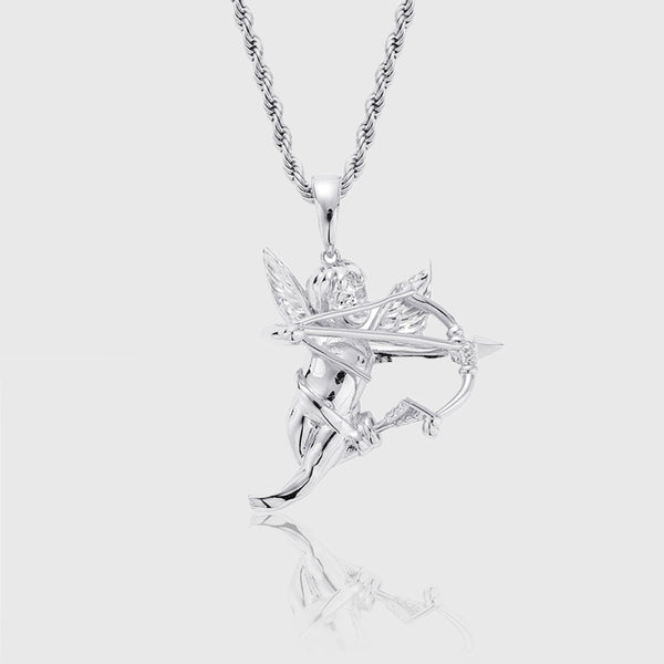 CUPID PENDANT [18K WHITE GOLD]