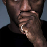 SINGLE ROW DIAMOND RING [18K GOLD]