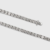 TENNIS BRACELET [18K WHITE GOLD] 5MM