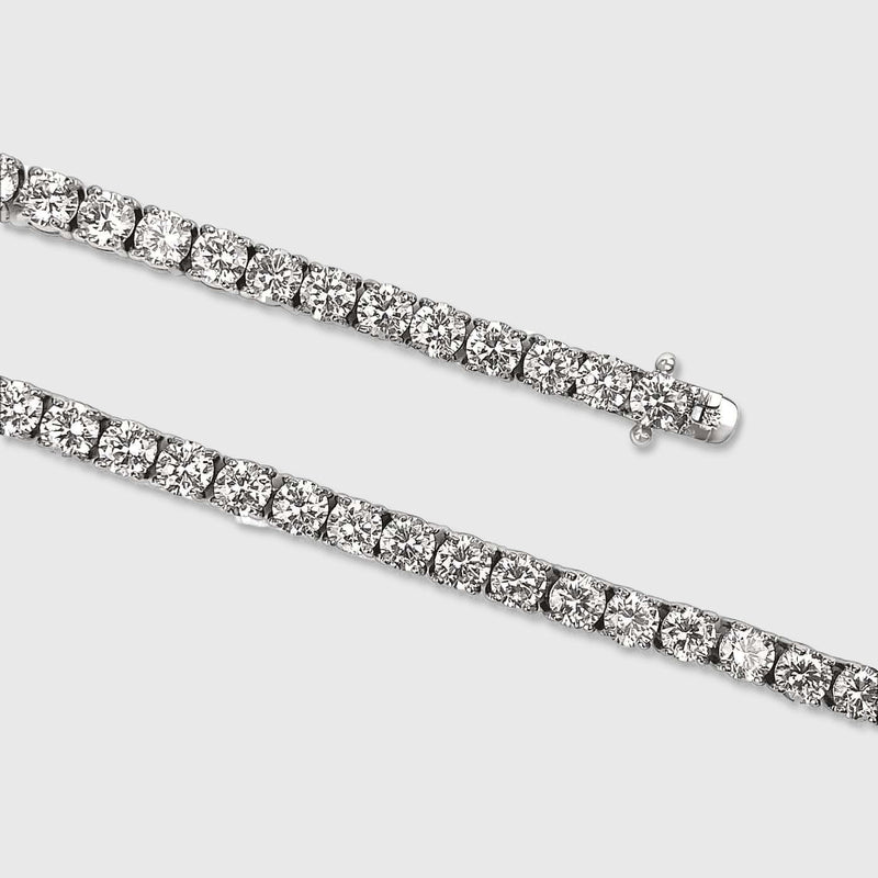 TENNIS BRACELET [18K WHITE GOLD] 5MM