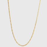 FIGARO CHAIN 3MM [18K GOLD]
