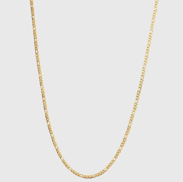 FIGARO CHAIN 3MM [18K GOLD]
