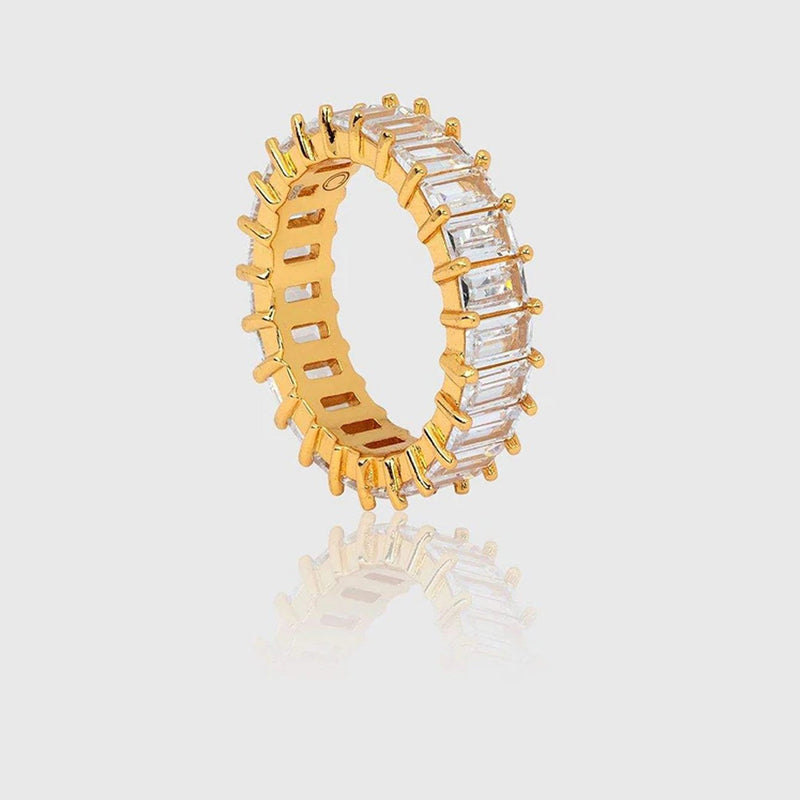 BAGUETTE RING [18K GOLD]