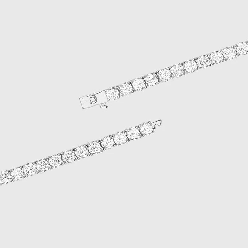 TENNIS CHAIN [18K WHITE GOLD] 5MM