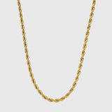 ROPE CHAIN [18K GOLD] 5MM