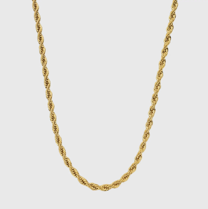 ROPE CHAIN [18K GOLD] 5MM