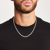 TENNIS CHAIN CLASP [18K GOLD] 3MM