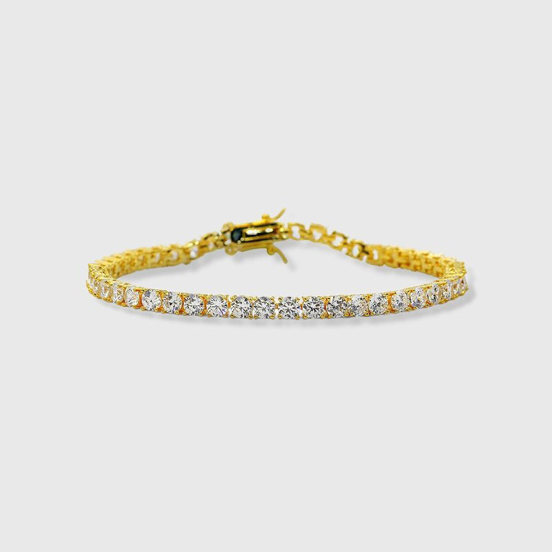 TENNIS BRACELET [18K GOLD] 5MM