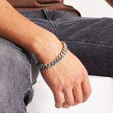 MIAMI CUBAN BRACELET [18K WHITE GOLD] 10MM