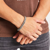 MIAMI CUBAN BRACELET [18K WHITE GOLD] 10MM