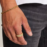 FIGARO BRACELET 5MM [18K GOLD]