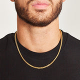 WHEAT CHAIN 5MM [18K GOLD]