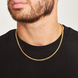 WHEAT CHAIN 5MM [18K GOLD]