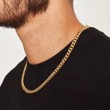 MIAMI CUBAN CHAIN [18K GOLD] 7MM
