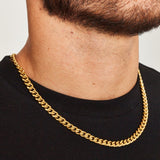 MIAMI CUBAN CHAIN [18K GOLD] 7MM