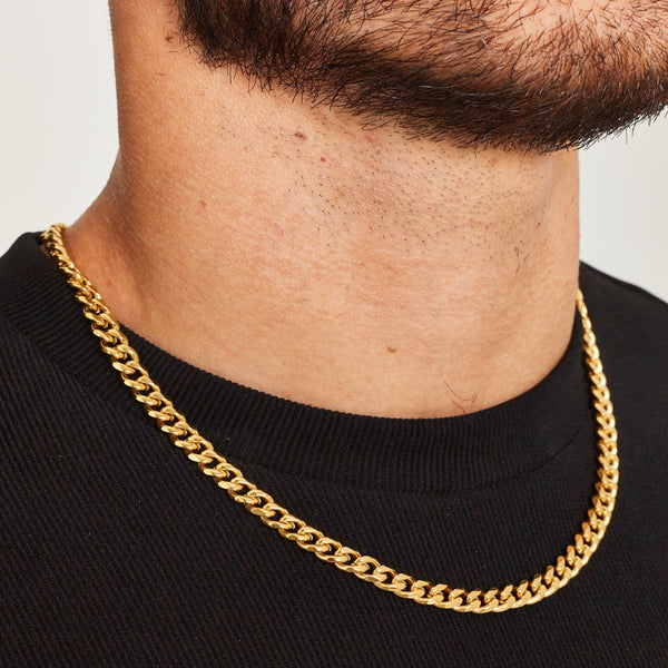 MIAMI CUBAN CHAIN [18K GOLD] 7MM