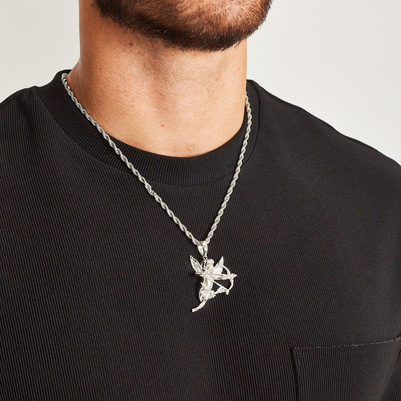 CUPID PENDANT [18K WHITE GOLD]