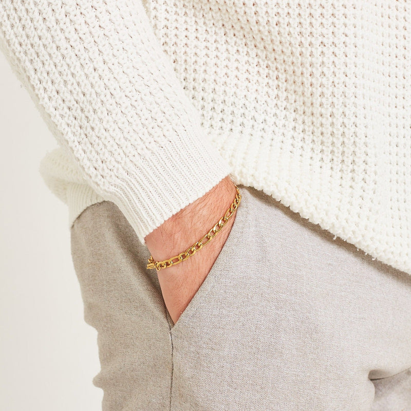 FIGARO BRACELET 5MM [18K GOLD]