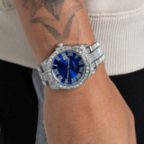 ICED ARCTIC STORM ROMAN DIAL [18K WHITE GOLD]