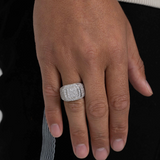 ICED CHAMPIONS RING [18K WHITE GOLD]