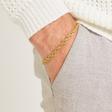 ROPE BRACELET [18K GOLD] 5MM