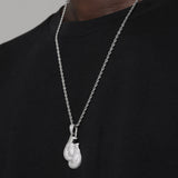 ICED BOXING GLOVES PENDANT [18K WHITE GOLD]