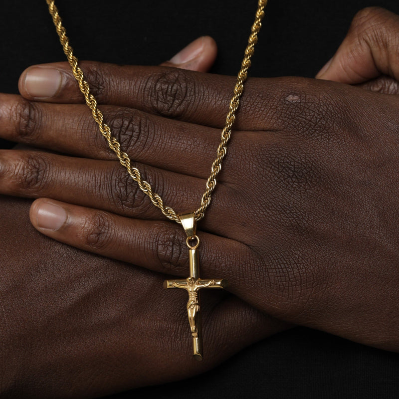 CRUCIFIX PENDANT [18K GOLD]