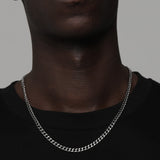 MIAMI CUBAN CHAIN [18K WHITE GOLD] 5MM