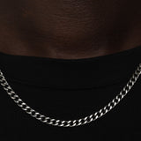 MIAMI CUBAN CHAIN [18K WHITE GOLD] 5MM