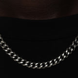MIAMI CUBAN CHAIN [18K WHITE GOLD] 7MM