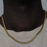 MIAMI CUBAN CHAIN [18K GOLD] 5MM