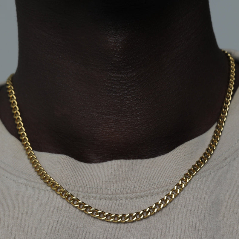MIAMI CUBAN CHAIN [18K GOLD] 5MM