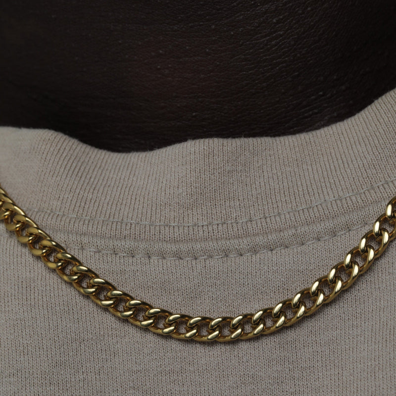 MIAMI CUBAN CHAIN [18K GOLD] 5MM