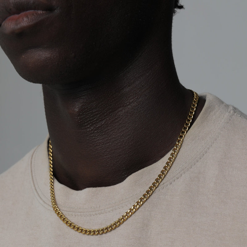 MIAMI CUBAN CHAIN [18K GOLD] 5MM