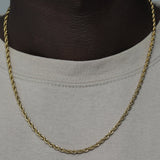 ROPE CHAIN [18K GOLD] 3MM