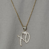 ICED XO PENDANT [18K GOLD]