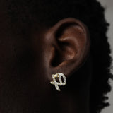 ICED XO EARRINGS [18K GOLD]